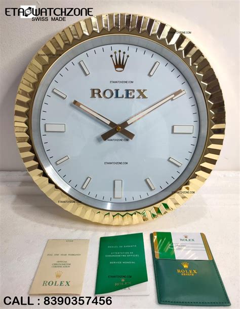 rolex wall clock original price.